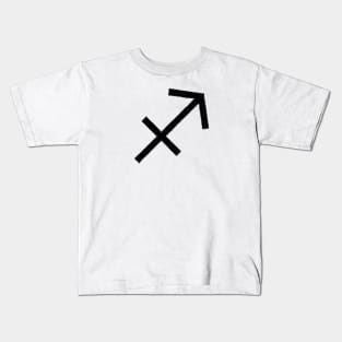 SAGITTARIUS SYMBOL IN OIL Kids T-Shirt